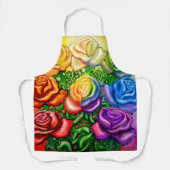 RegenboogRozen Schort (Voorkant)