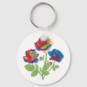 RegenboogRozen Sleutelhanger (Achterkant)