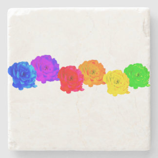 RegenboogRozen Stenen Onderzetter