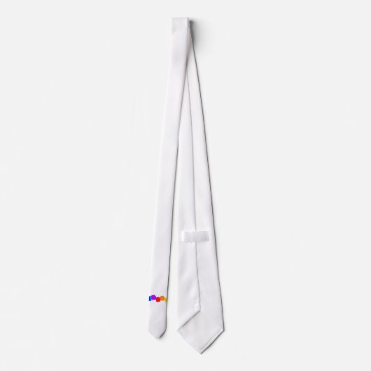 RegenboogRozen Stropdas (Achterkant)