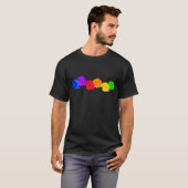 RegenboogRozen T-shirt (Voorkant volledig)