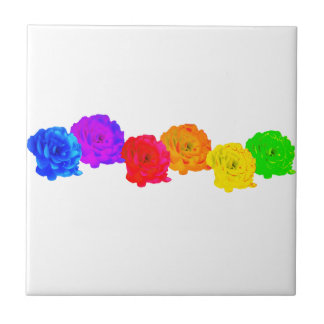 RegenboogRozen Tegeltje