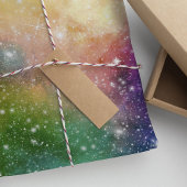 Regenboogruimte-sterrenstelsel Tissuepapier