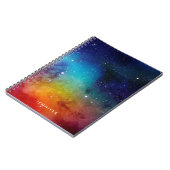 Regenboogruimte Waterverf Notitieboek (Linkerzijde)