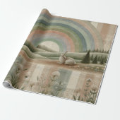 Regenboogruit Cadeaupapier (Uitgerold)