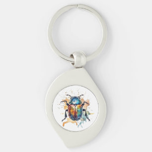 regenboogscarabee sleutelhanger