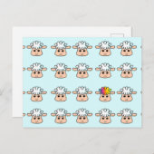 regenboogschaap briefkaart (Voorkant / Achterkant)