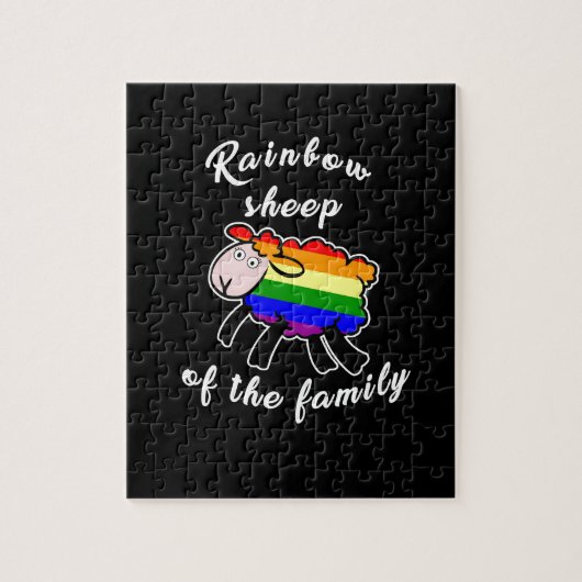 Regenboogschaap Legpuzzel (Verticaal)