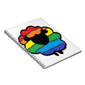 Regenboogschaap Notitieboek (Rechterzijde)