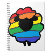 Regenboogschaap Notitieboek (Voorkant)