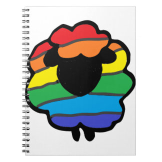 Regenboogschaap Notitieboek