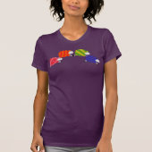 Regenboogschaap T-shirt (Voorkant)