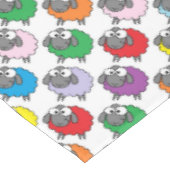 Regenboogschaap Tafelkleed (Gekanteld)