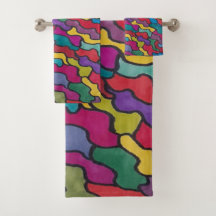 Regenboogschalen Abstract