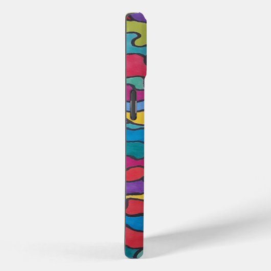 Regenboogschalen Abstract Case-Mate iPhone Case (Achterkant / Rechts)