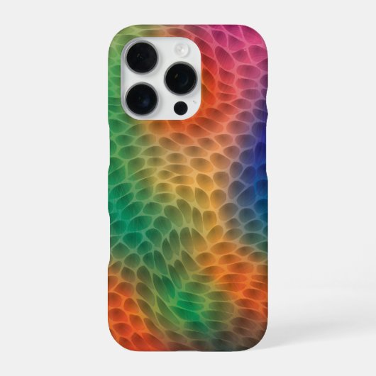 Regenboogschalen iPhone Hoesje (Achterkant)