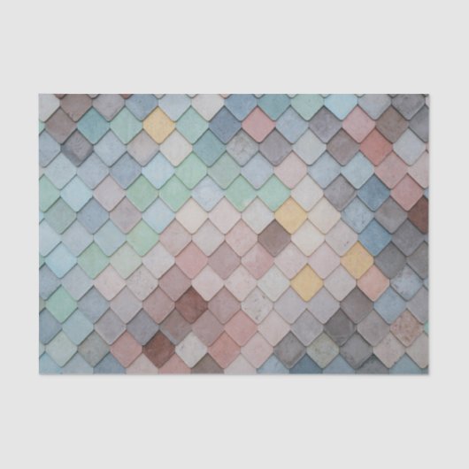 Regenboogschalen Tissuepapier (Voorkant)