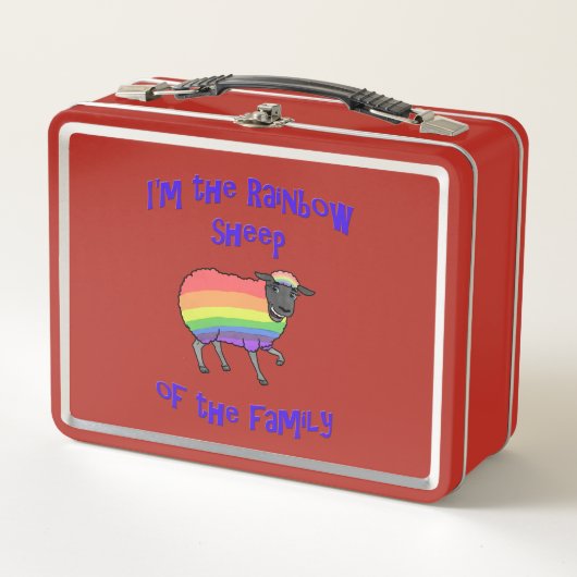 Regenboogschapen van de familie (Voorkant)