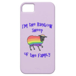 Regenboogschapen van de familie Case-Mate iPhone case
