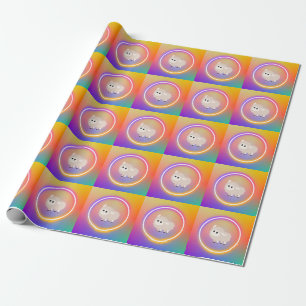 Regenboogschappakpapier Cadeaupapier