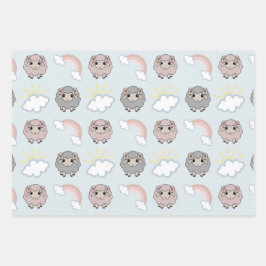 Regenboogschep Inpakpapier Vel