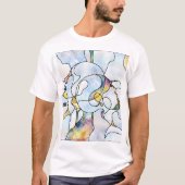 Regenboogscherven, glas in lood eenheid t-shirt (Voorkant)