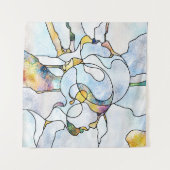 Regenboogscherven, glas in lood eenheid wandkleed (Voorkant (horizontaal))