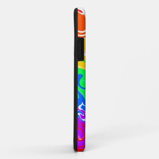 Regenboogscheuren Abstracte vlottende kunst Case-Mate iPhone Case (Achterkant/rechts)