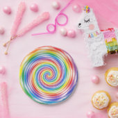 Regenboogscheuren Papieren Bordje (Feest)