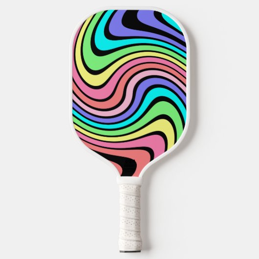 Regenboogscheuren Pickleball Paddle (Voorkant)