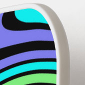 Regenboogscheuren Pickleball Paddle (Links Detail)