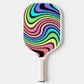 Regenboogscheuren Pickleball Paddle (Achterkant)