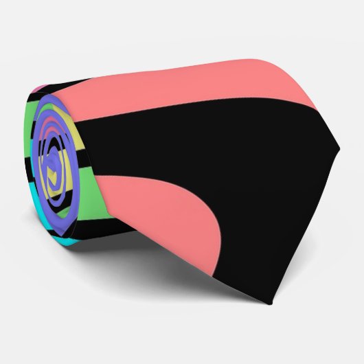 Regenboogscheuren Stropdas (Opgerold)