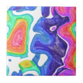 Regenboogscheuren Tegeltje (Voorkant)