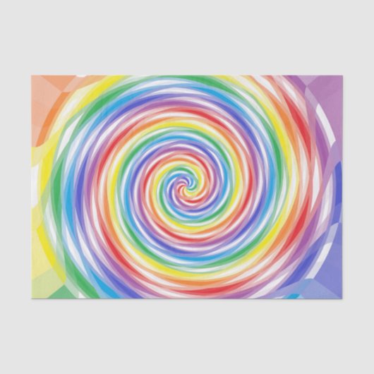 Regenboogscheuren Tissuepapier (Voorkant)