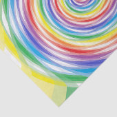 Regenboogscheuren Tissuepapier (Detail)