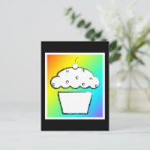 regenboogschieten briefkaart (Staand voorkant)