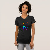 Regenboogschieten T-shirt (Voorkant volledig)