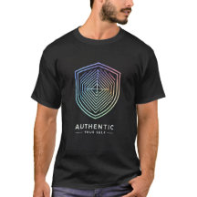 Regenboogschild T-shirt