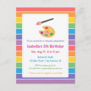 Regenboogschilderkunst Kaart