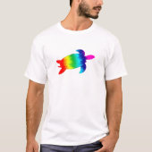 Regenboogschildpad T-shirt (Voorkant)