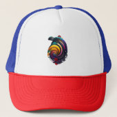 Regenboogschildpad Trucker Pet (Voorkant)