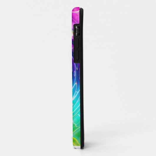 Regenboogschokgolf Case-Mate iPhone Case (Achterkant/links)