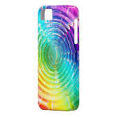 Regenboogschokgolf Case-Mate iPhone Case (Achterkant Links)