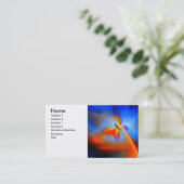 Regenboogschoonheid Visitekaartje (Staand voorkant)