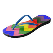 regenboogschotel - teenslippers zandschoenen (Schuin)