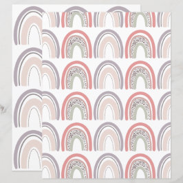 regenboogschraappapier