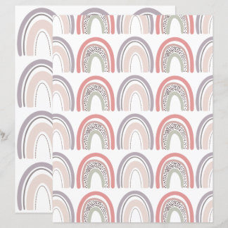 regenboogschraappapier