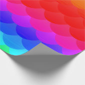 regenboogschubben ombre cadeaupapier (Hoek)