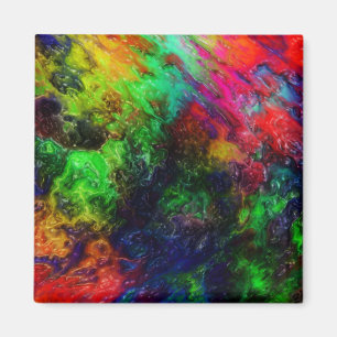 Regenboogschuim Magneet